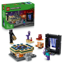 LEGO Minecraft 21584 Reis naar de Nether en het End portaal