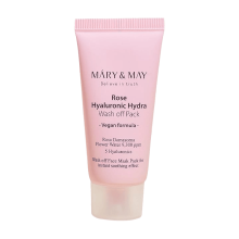 MARY&MAY Vegan Rozen Hyaluronzuur Hydra Wasverwijderbaar Masker 125 g