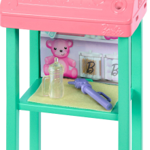Barbie baby dokter poppen set   6 stuks, multikleur