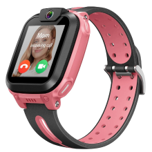 Imoo Z1 Smartwatch voor kinderen   Ondersteunt realtime locatiebepaling, 4G video  en spraakoproepen (Roze)