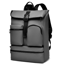 Joybuy Waterafstotende Flip Top 15,6 Inch Business Laptop Rugzak Meerdere Externe Zakken Antidiefstal Rugzak Zak Casual Rugzak Voor Kantoor Dagelijks Reizen