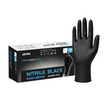 YIJINCHAN Zwarte nitril handschoenen maat L (100 stuks)