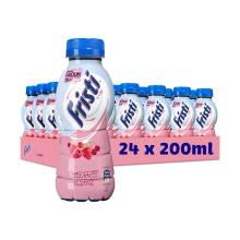 Fristi Rode Vruchten Magere Drinkyoghurt   24 x 200 ml