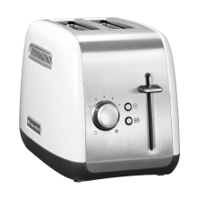 KitchenAid 5KMT2115EWH Classic broodrooster   roestvrij staal, wit