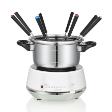 MELISSA elektrische fonduepan 2 l 1200 W roestvrij staal / wit