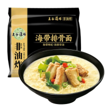 Wu Gu Dao Chang noedels met kelp en varkensrib 5 x 107 g