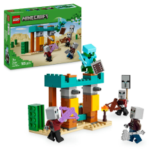 LEGO Minecraft 21267 De Illagers in de woestijn