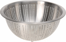 RVS vergiet   28 cm, zilver