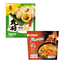 【Terug naar school】 FRESHASIA Gemarineerde rundvleesballetjes met saus 200 g + Tehua De hot pot 380 g