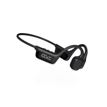 Verbex BL 09 zwarte hoofdtelefoon, AI hoofdtelefoon, beengeleidingshoofdtelefoon, zwemhoofdtelefoon, Bluetooth hoofdtelefoon, sporthoofdtelefoon, ruisonderdrukking, comfortabel om te dragen