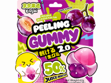 ENNJOI Peeling Gummy 2.0 Druivensmaak 62 g