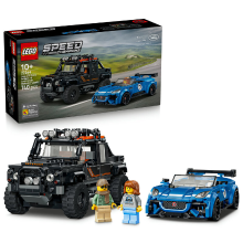 LEGO Speed Champions 77264 Jaguar Project 7 en Land Rover Defender