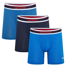 Reebok RBK sportboxershorts med Anselm vector blauw/navyblauw/schemerblauw L