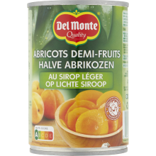 Del Monte abrikozenhelften in lichte siroop   420 g