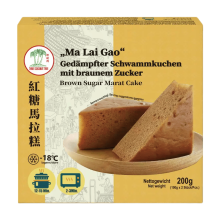 THREE COCONUT TREE TCT Ma Lai Cake met bruine suiker, diepvries, 200 g