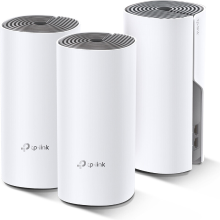 TP Link Deco E4 (3 pack) Dual band (2,4 GHz / 5 GHz) Wi Fi 5 (802.11Ac) Wit, Grijs 2 Intern