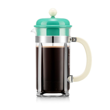 Bodum Caffettiera franse pers koffiezetter   1 L, oceaan groen