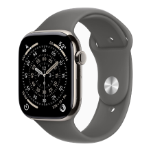 Apple Watch Series 11 GPS + Cellular 42 mm, naturel titanium
