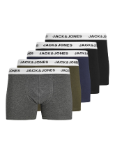 JACK & JONES JACK&JONES Additionals Jacbasic White WB Trunks 5 Pack Noos