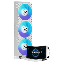 TCOMAS NEOX 360 Wit ARGB AIO CPU koeler – 6,67