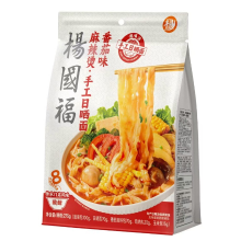 Yang Guofu Malatang Handgemaakte Zongedroogde Noedels Tomatensmaak 275 g