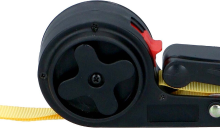Dunlop spanband met ratel   4 m, geel/zwart, 250 kg