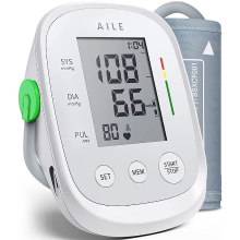 AILE automatische bovenarmbloeddrukmeter, groot, manchetmaat 8,7