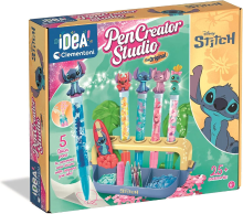 Clementoni Disney Stitch pennen creatie studio   meerkleurig, 5 pennen