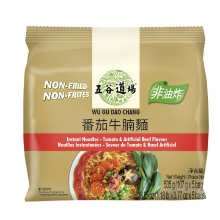 Wu Gu Dao Chang Gouden serie noedels met runderribben in tomatensaus 107 g x 5 zakjes (5 pack)