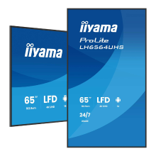 Iiyama LH6564UHS B1AG beeldkrant, digitale signage flatscreen, 165,1 cm (65