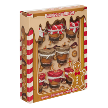 Feeric Lights & Christmas Feeric Geurkaarsenset, 8 stuks, 320g, Gourmand collectie