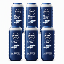 NIVEA Men Men protect & care douchegel 250 ml (6 Pack)