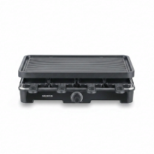 Severin RG 9670 Raclettegrill 1400 W zwart voor 8 personen