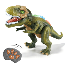 UINLE Baby Robot Dinosaurus Speelgoed voor Kinderen Jongens 3+ Grote T. Rex met Licht en Realistisch Grommend Geluid, Afstandsbestuurbare Lopende & Dansende Dinosaurus, Elektronisch Speelgoed voor Kinderen, Verjaardagscadeau voor Kinderen Jongens Meisjes