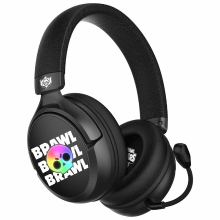 Subsonic SS Brawl Stars bedrade gamingheadset, zwart, compatibel met PS5, PS4, pc, Xbox, Switch
