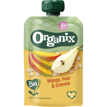Organix Bio Mango & Peer Granola 6+ Maanden 100 g