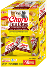 INABA Fun Bites kattensnacks kip wraps tonijn met kaas