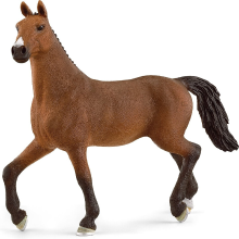 Schleich Horse Club Oldenburger merriefiguur   bruin, 12 cm