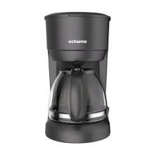 Ochama Drip Koffiezetapparaat, 600 W Huishoudelijke Amerikaanse Koffiepot, 750 ml Groot‑Capaciteit Watertank, 30‑Min Warmhoudfunctie