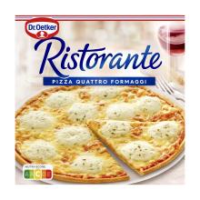 Dr. Oetker Ristorante Quattro Formaggi Pizza   340 g