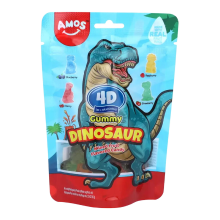 Amos 4D gummidinosaurus   fruitsmaak 65 g