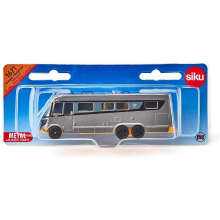 Siku camper Niesmann + Bischoff Arto speelvoertuig   grijs, 12,8 cm