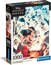 Clementoni Disney puzzel Mickey Mouse   1000 stuks, 70 x 50 cm