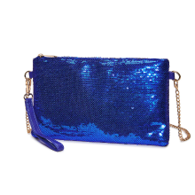 Miss Lulu Sequin Crossbody Clutch met Afneembaar Ketting en Polsband, Glanzende Avondtas voor Bruiloft Feestje