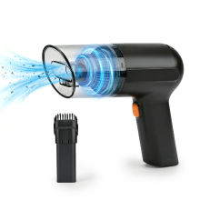 ATSHARK H2216 1 mini auto stofzuiger, 3000Pa sterke zuigkracht, draadloze draagbare handstofzuiger, 1800 mAh USB opladen, zwart