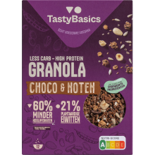 TastyBasics Granola Chocolade & Noten   350 g