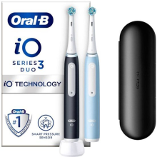 Oral B Oral B iO3 slimme Bluetooth tandenborstel, blauw, 2 stuks