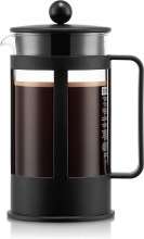 Bodum KENYA French press koffiezetter   1 L, 8 kopjes, zwart
