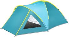 Bestway Active Mount Kampeertent   3 Persoons, Blauw, 350 x 240 x 130 cm