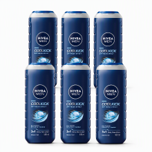 NIVEA Men Cool Kick douchegel 500 ml (6 Pack)